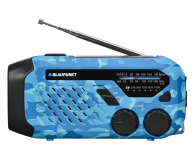Radioodtwarzacz Blaupunkt ER10 Niebieskie FM z latarką LED
